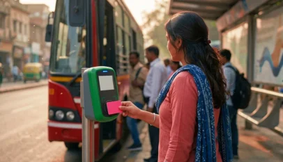 Delhi's Pink Saheli Card
