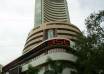 The BSE (Bombay Stock Exchange) building on Dalal Street, Mumbai