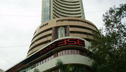 The BSE (Bombay Stock Exchange) building on Dalal Street, Mumbai